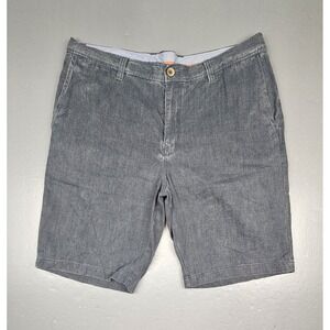 Tommy Bahama Shorts Mens‎ 36. Gray Casual Relax Silk Blend Flat Front.